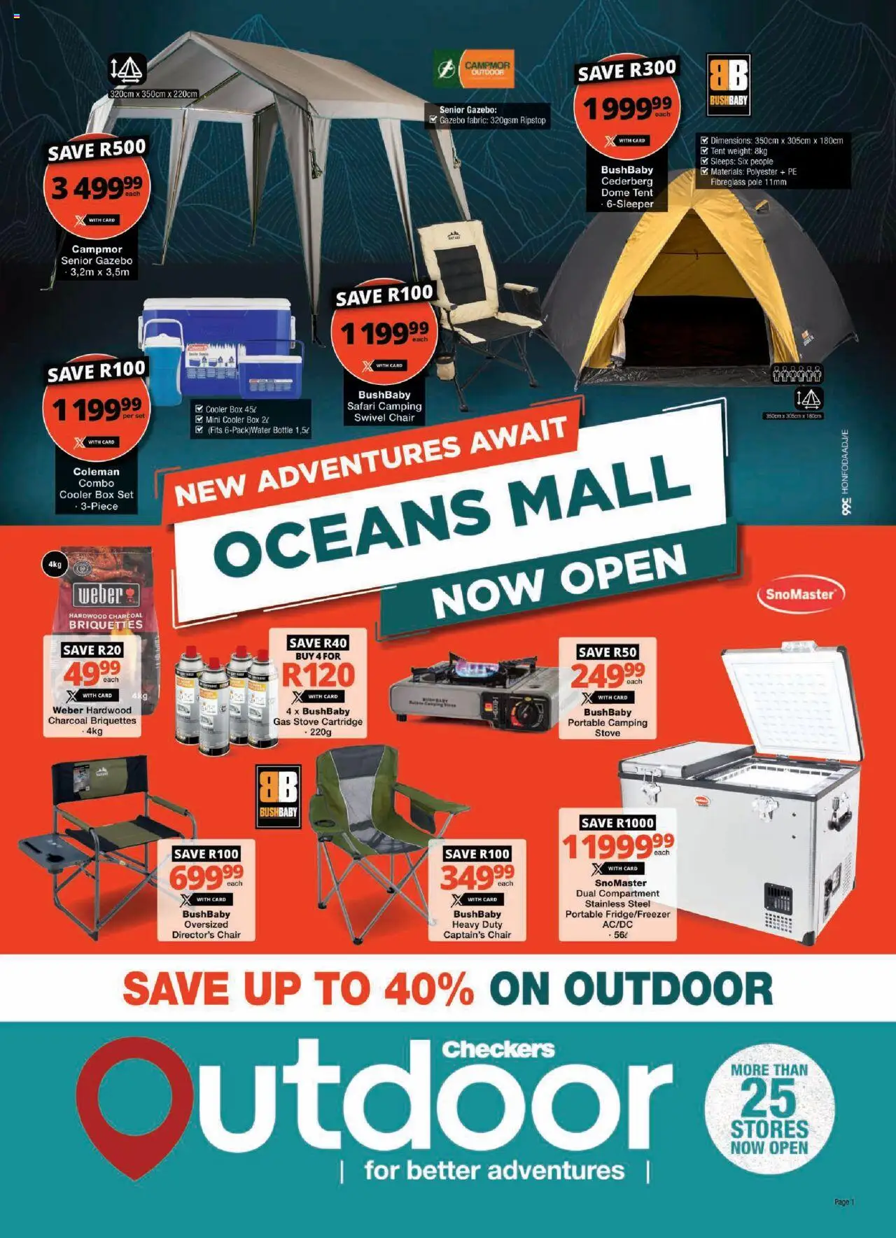 Checkers Kwazulu Natal - Outdoor Oceans Mall Store Opening 15/09 - 21/09/2025 >> Catalogue
