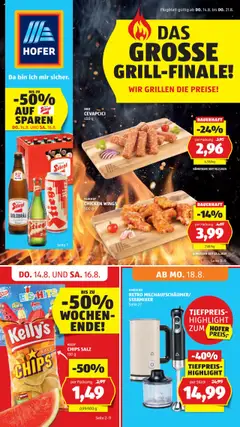 Vorschau der Angebote: Hofer Flugblatt gültig ab 14.08.2025