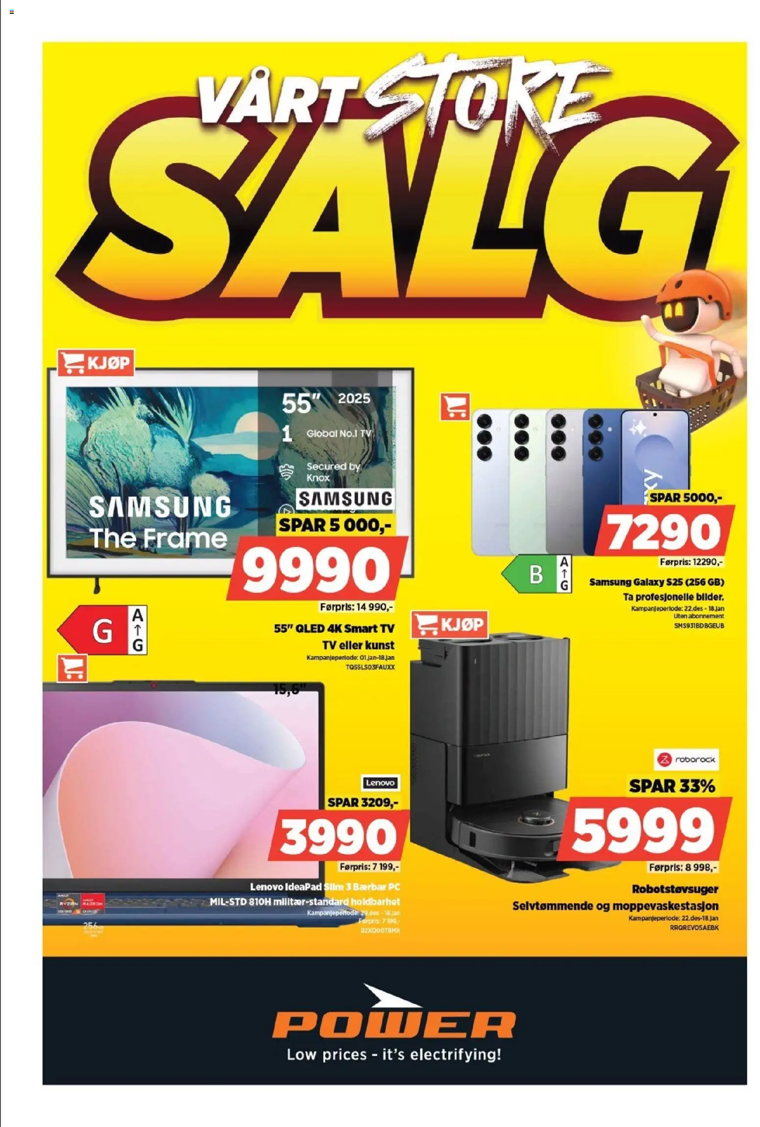 Forhåndsvis Kundeavis fra butikk Power gyldig fra 02/01/2025