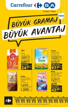CarrefourSA CarrefourSA Katalog 22.04.2026 - Broşürünün önizlemesi