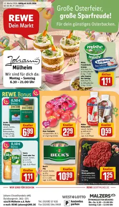 Vorschau von dem Prospekt des Geschäftes Rewe, gültig ab dem 15.03.2026