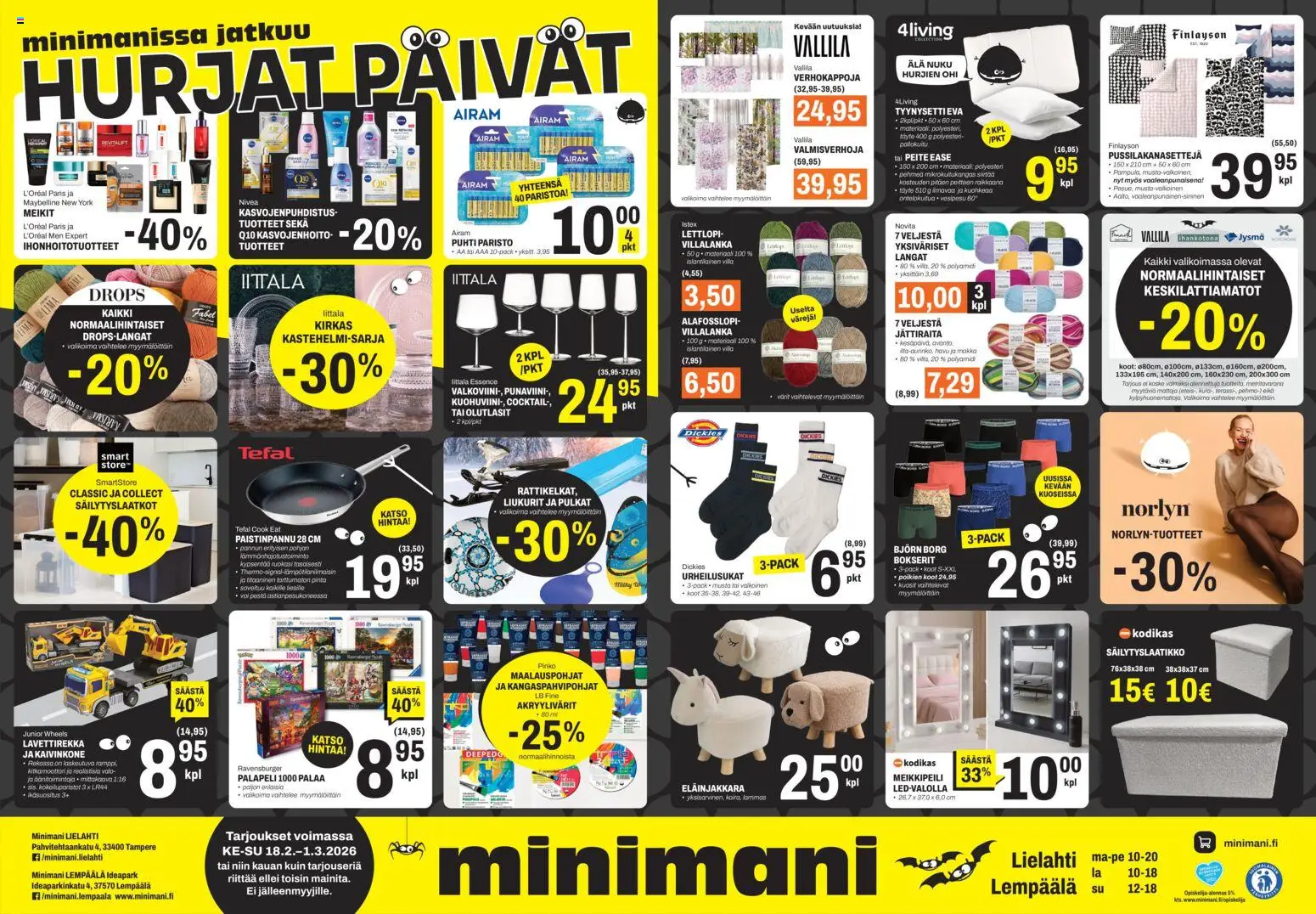 Kaupan Minimani Tarjoukset - Lempäälä / Tampere esikatselu, voimassa 18/02/2026