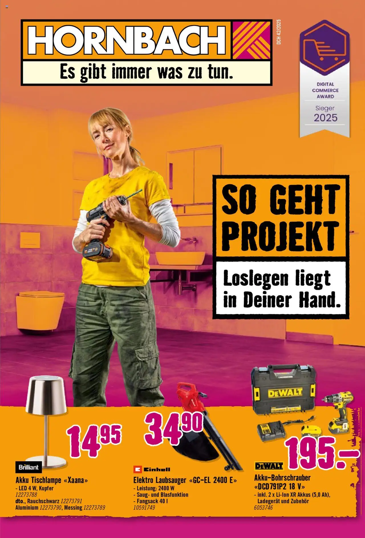 Hornbach Aktionen ab 13.10.2025 - Seitennummer 1