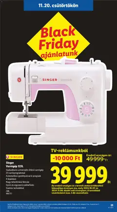 Lidl - Black Friday megtekintése, amely érvényes 2025.11.20.-től | Oldal: 25