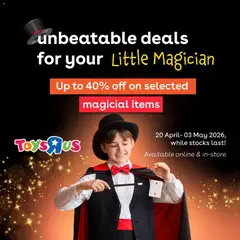 Preview of Toys R Us flyer valid from 20/04/2026