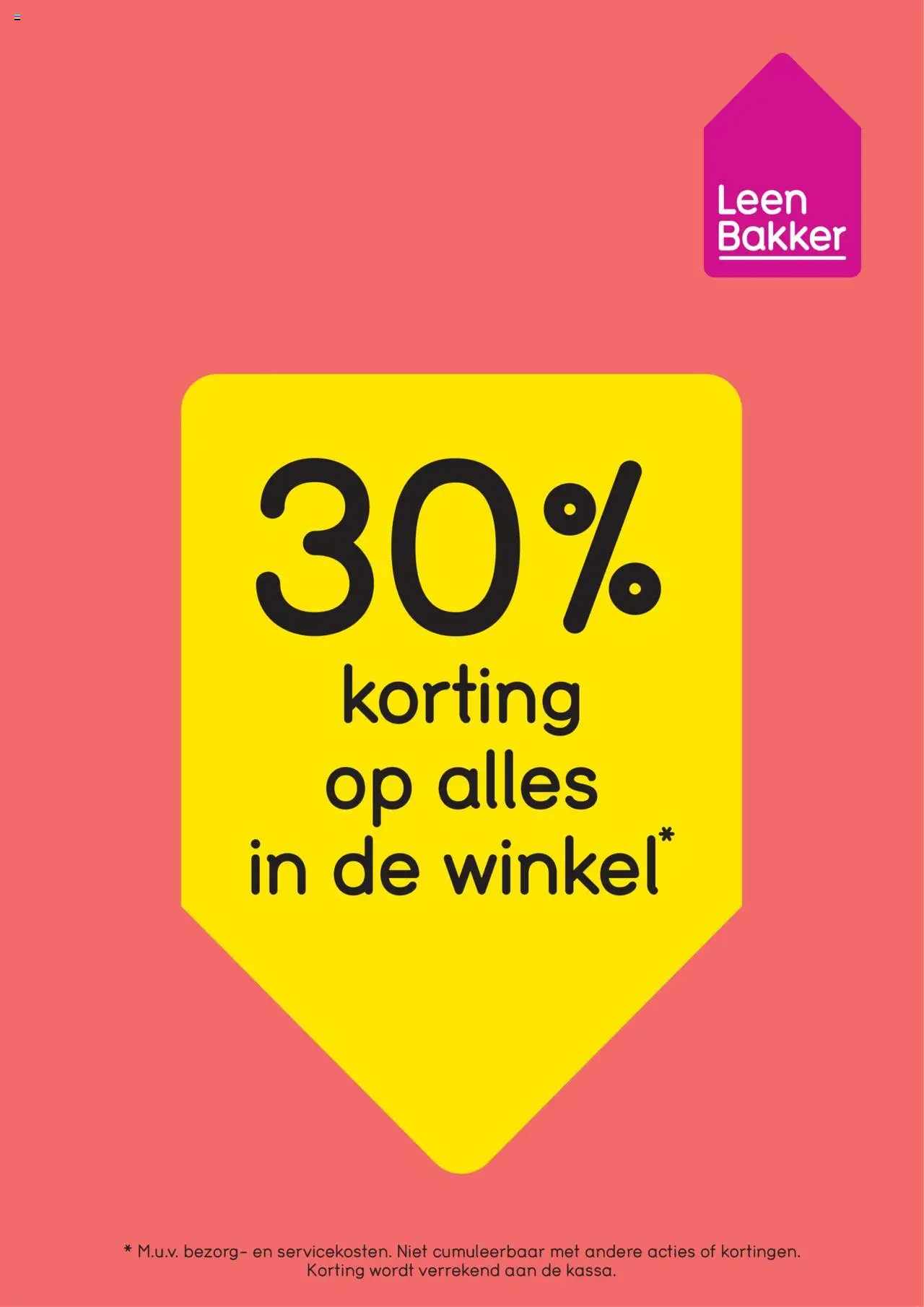 Leen Bakker shop Folder / Publicité geldig vanaf 13/10/2025 - Paginanummer 1