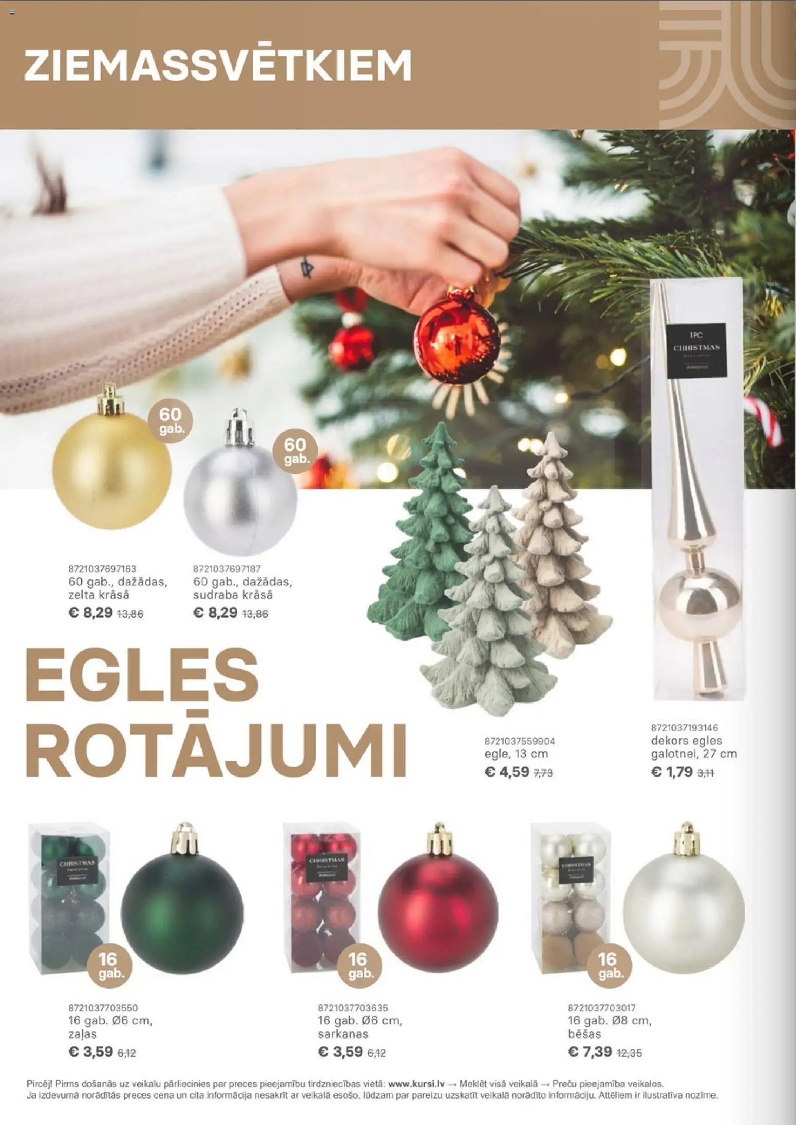 Skatīt Kurši akciju bukletu, derīgs no 2025.12.01