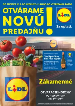Náhľad Lidl letáku platného od 12.02.2026