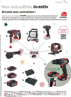 Prévisualisation de Catalogue du magasin Mr. Bricolage formulaire valide 01/12/2025 | Page: 69