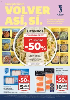 Vista previa del folleto de la tienda La Sirena válido desde el 11/09/2025 