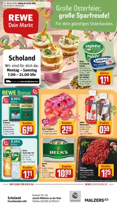 Vorschau von dem Prospekt des Geschäftes Rewe, gültig ab dem 15.03.2026