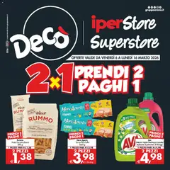 Anteprima dell'opuscolo Decò volantino iperStore, Superstore Sicilia dal negozio Decò valido da 06/03/2026
