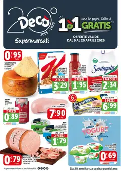 Anteprima dell'opuscolo Decò volantino Supermercati Lazio dal negozio Decò valido da 09/04/2026