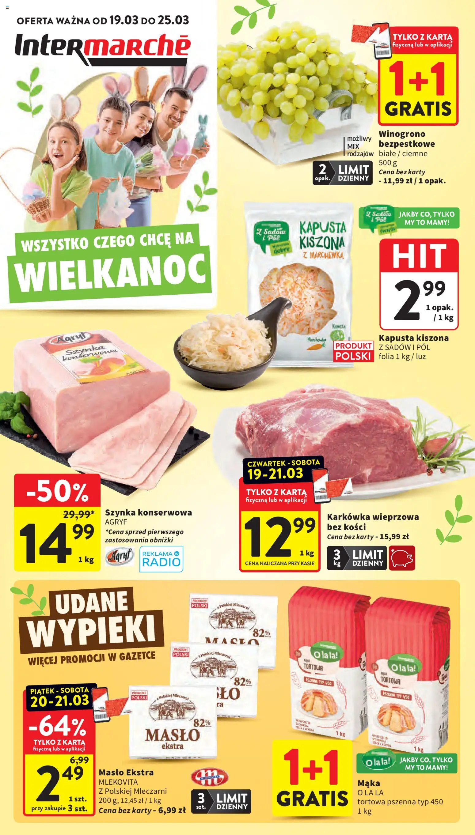 Pogląd gazetki "Intermarche gazetka" ze sklepu Intermarche ważnej od 19.03.2026