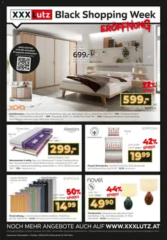 Vorschau der Angebote: XXXLutz Black Shopping Week gültig ab 28.10.2025