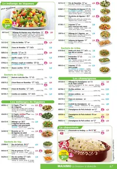 Prévisualisation de Catalogue du magasin Maximo formulaire valide 21/11/2025 | Page: 47