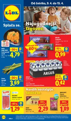 Predogled kataloga iz trgovine Lidl veljaven od 09.04.2026