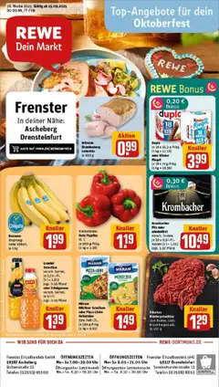Vorschau von dem Prospekt des Geschäftes Rewe, gültig ab dem 14.09.2025
