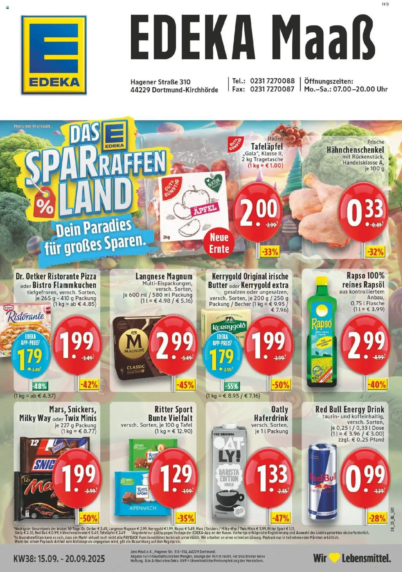 EDEKA Prospekt ab 14.09.2025 - Prospekt Dortmund Online