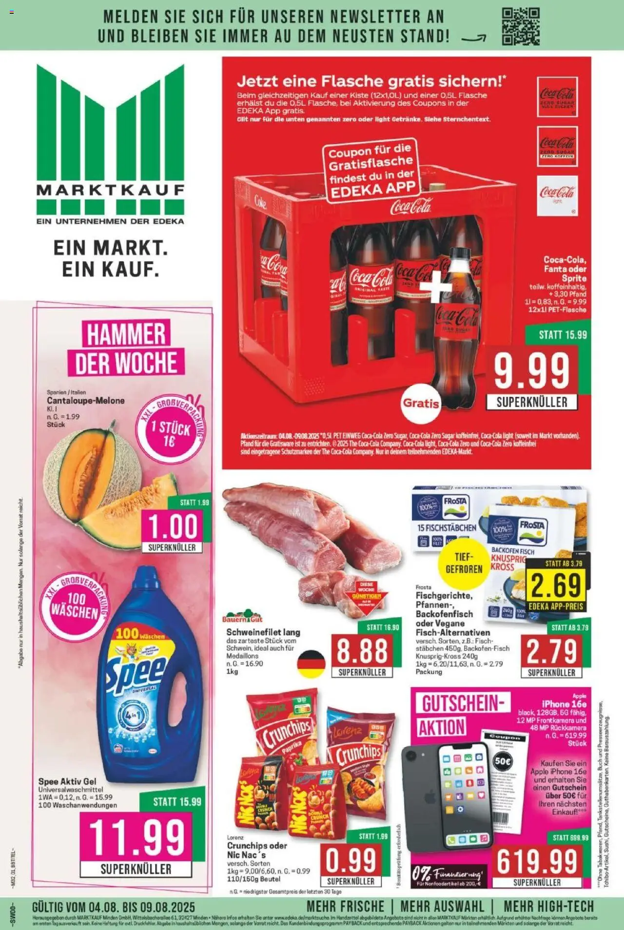 MARKTKAUF Prospekt ab Montag 04.08.2025 > Prospekt