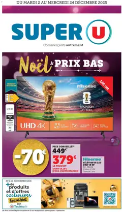 Prévisualisation de Catalogue Multimédia du magasin Super U formulaire valide 02/12/2025