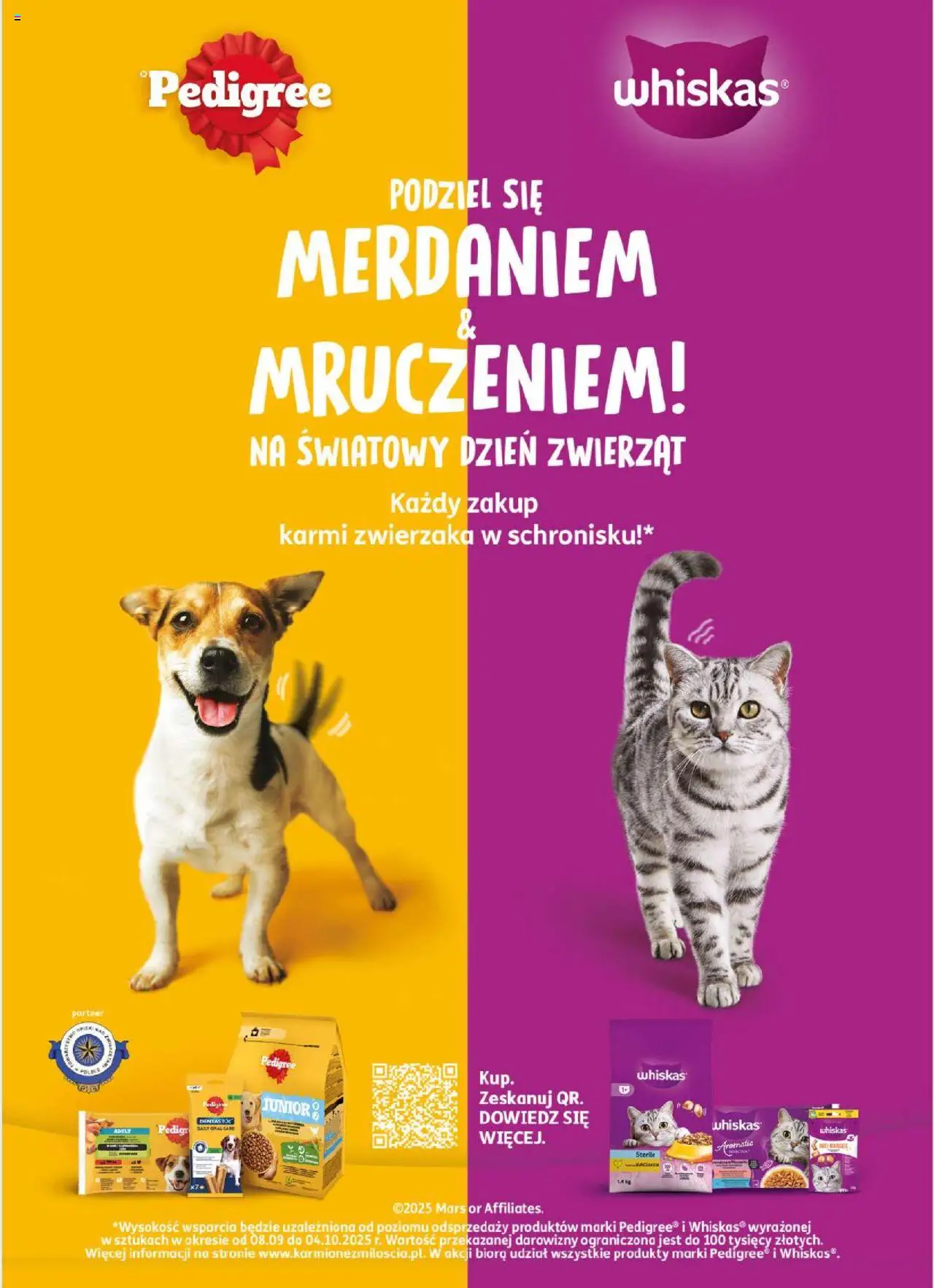 Intermarche Pedigree i Whiskas od 02.10.2025 - Nowa Gazetka - Numer strony 1