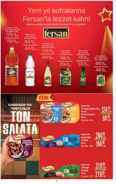CarrefourSA Katalog 04.12.2025 - Broşürünün önizlemesi | Strana: 14
