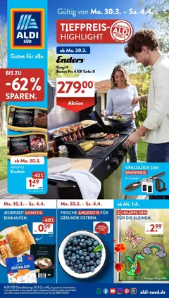 Vorschau von dem Prospekt des Geschäftes Aldi Süd, gültig ab dem 29.03.2026