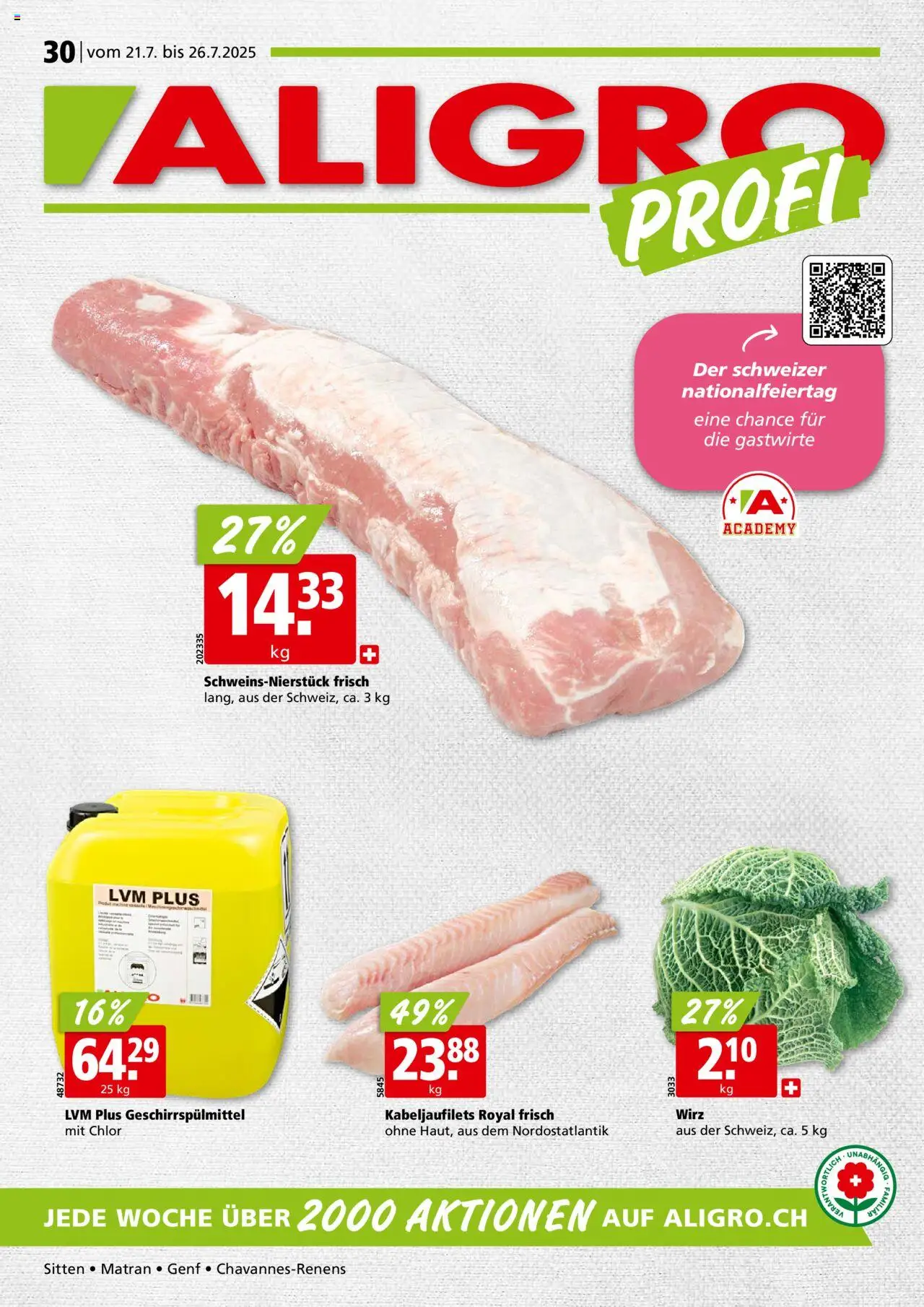 Aligro Aktionen ab 21.07.2025 - Seitennummer 1