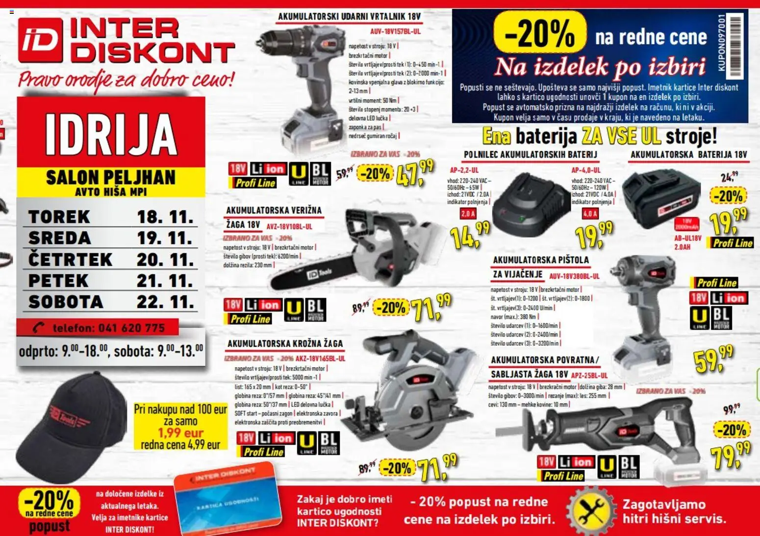 Predogled kataloga iz trgovine Inter Diskont veljaven od 18.11.2025