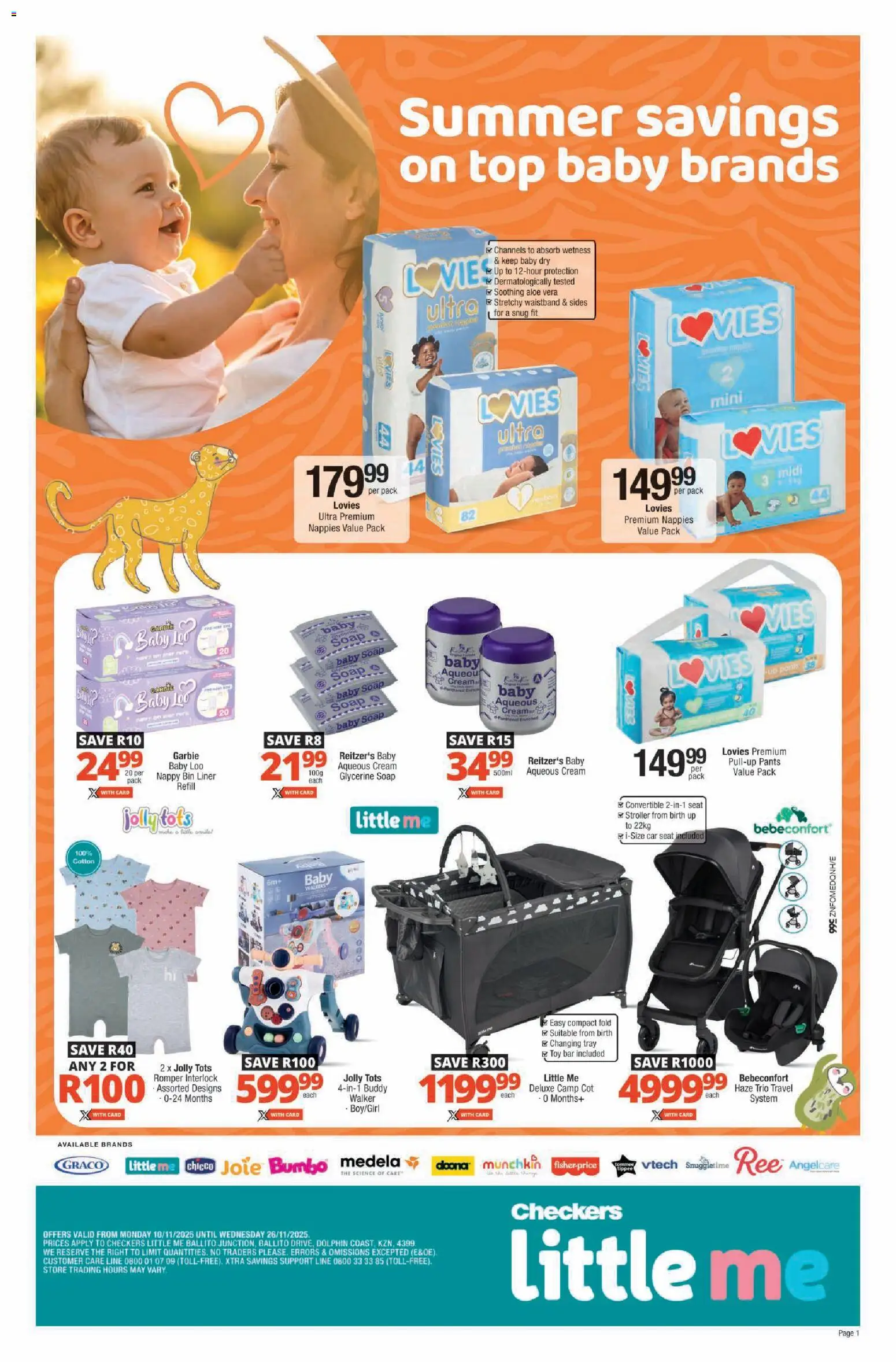 Preview of Checkers flyer valid from 09/11/2025