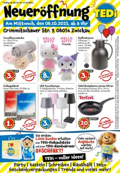 Vorschau von dem Prospekt des Geschäftes TEDi, gültig ab dem 08.10.2025