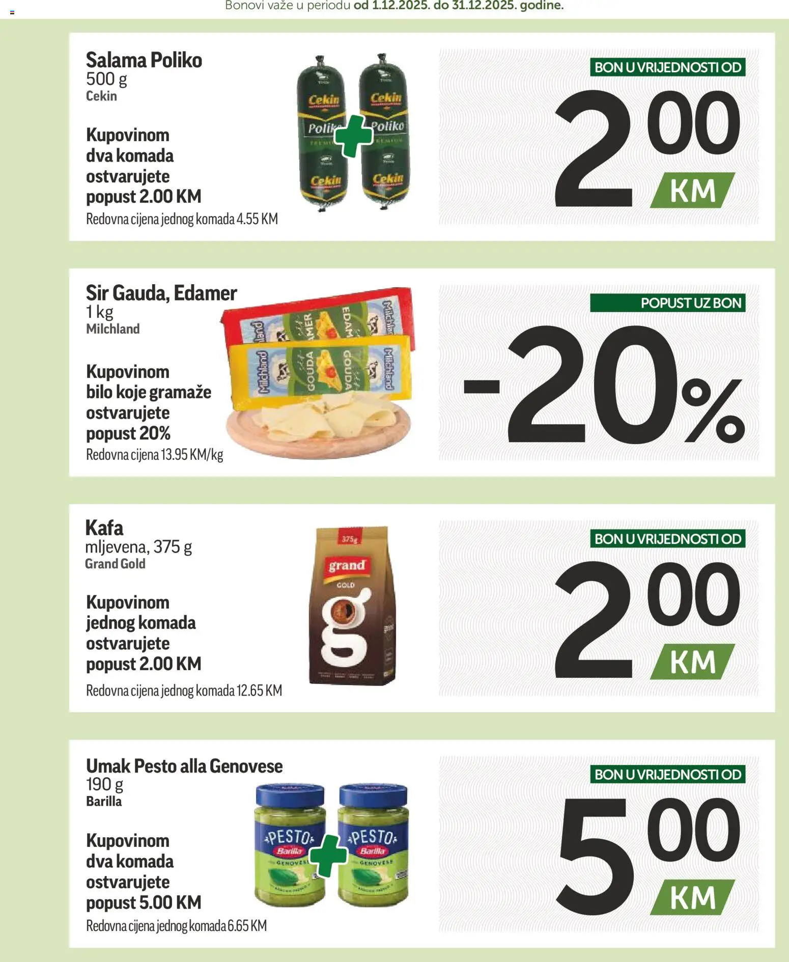 Pregled letka Super BONbonjera trgovine Crvena jabuka vrijedi od 2025.12.01