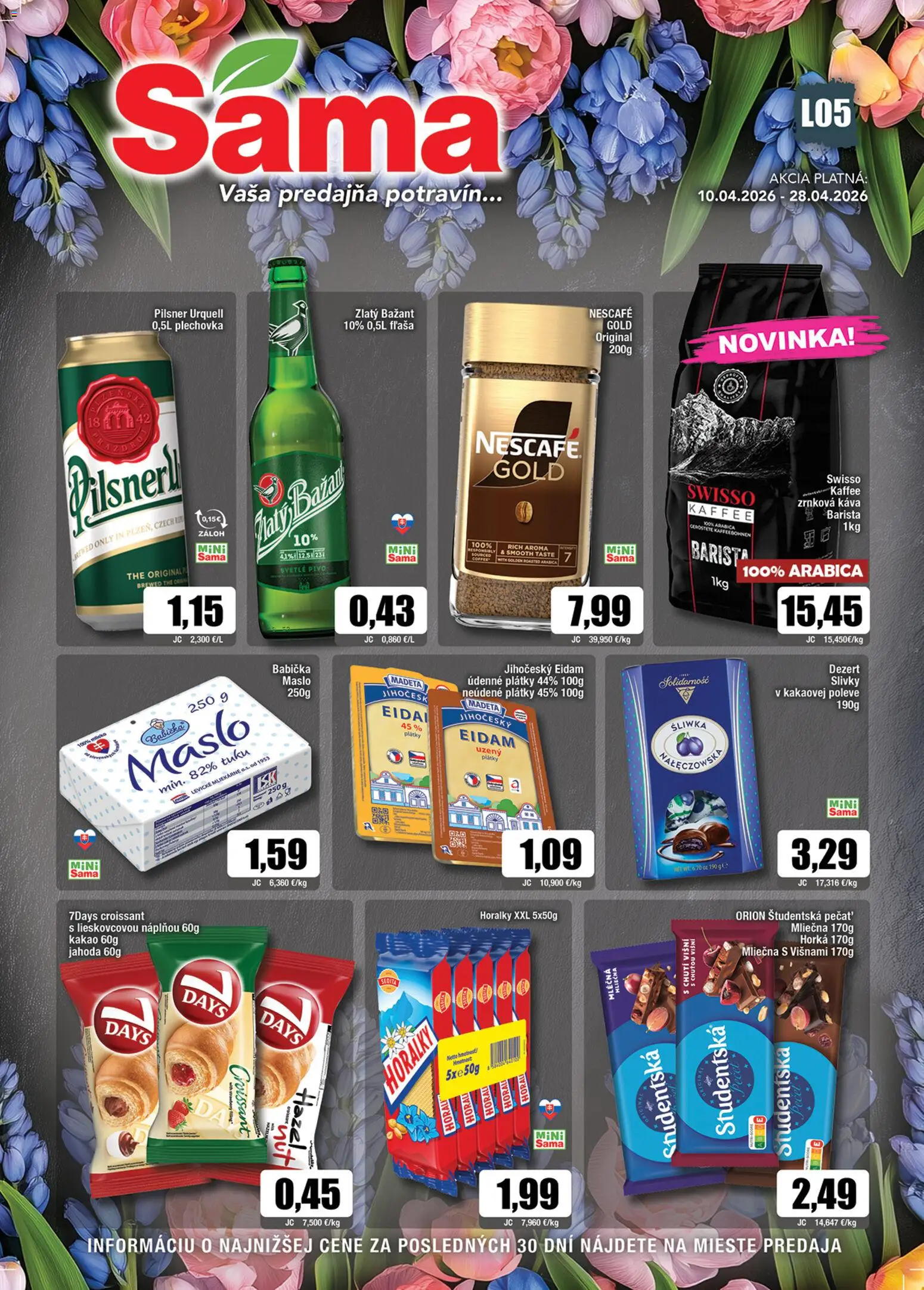 Náhľad Sama letáku platného od 10.04.2026