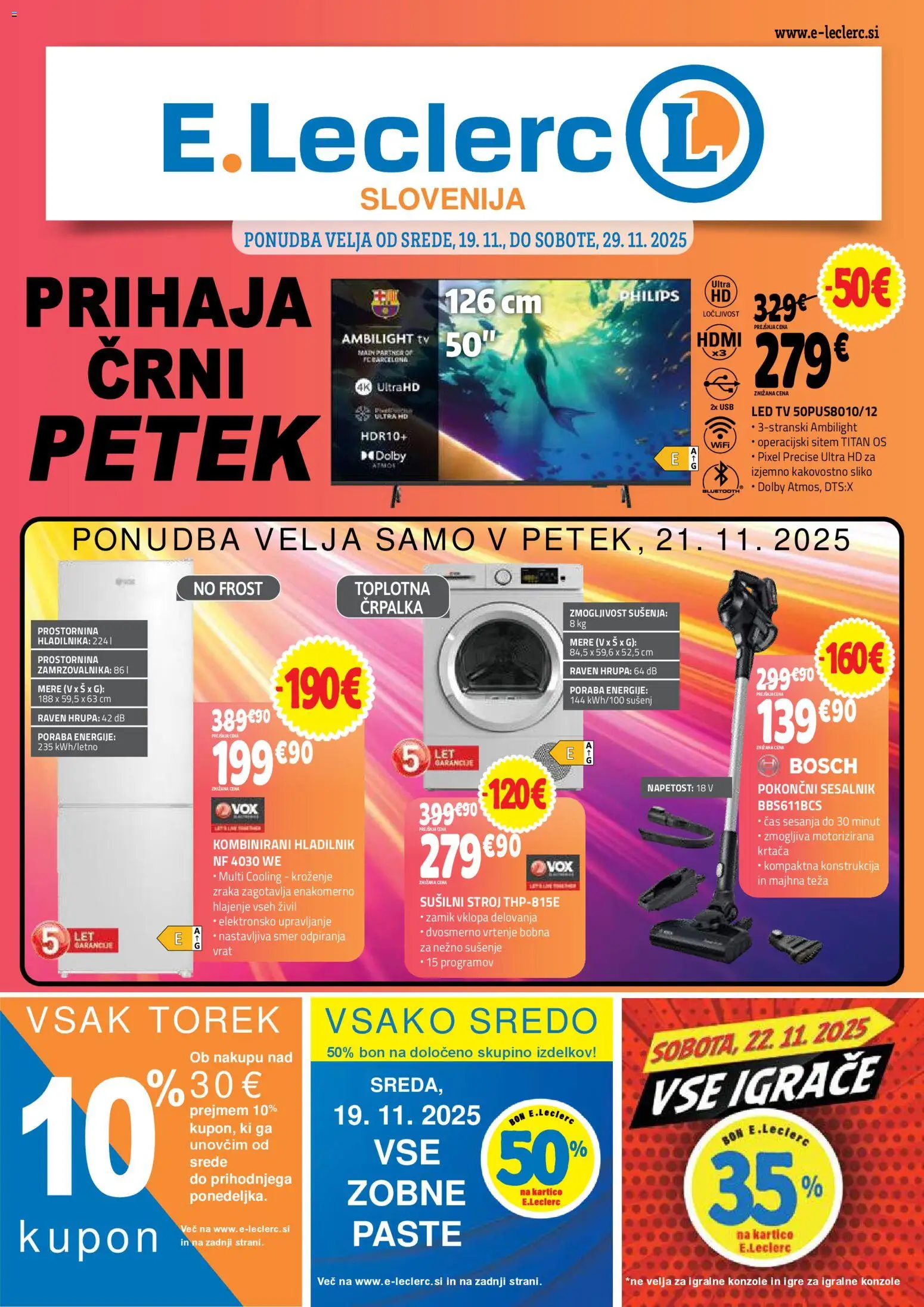 Predogled kataloga iz trgovine E.leclerc veljaven od 19.11.2025