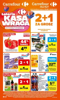 Pogląd gazetki "Gazetka" ze sklepu Carrefour ważnej od 15.09.2025