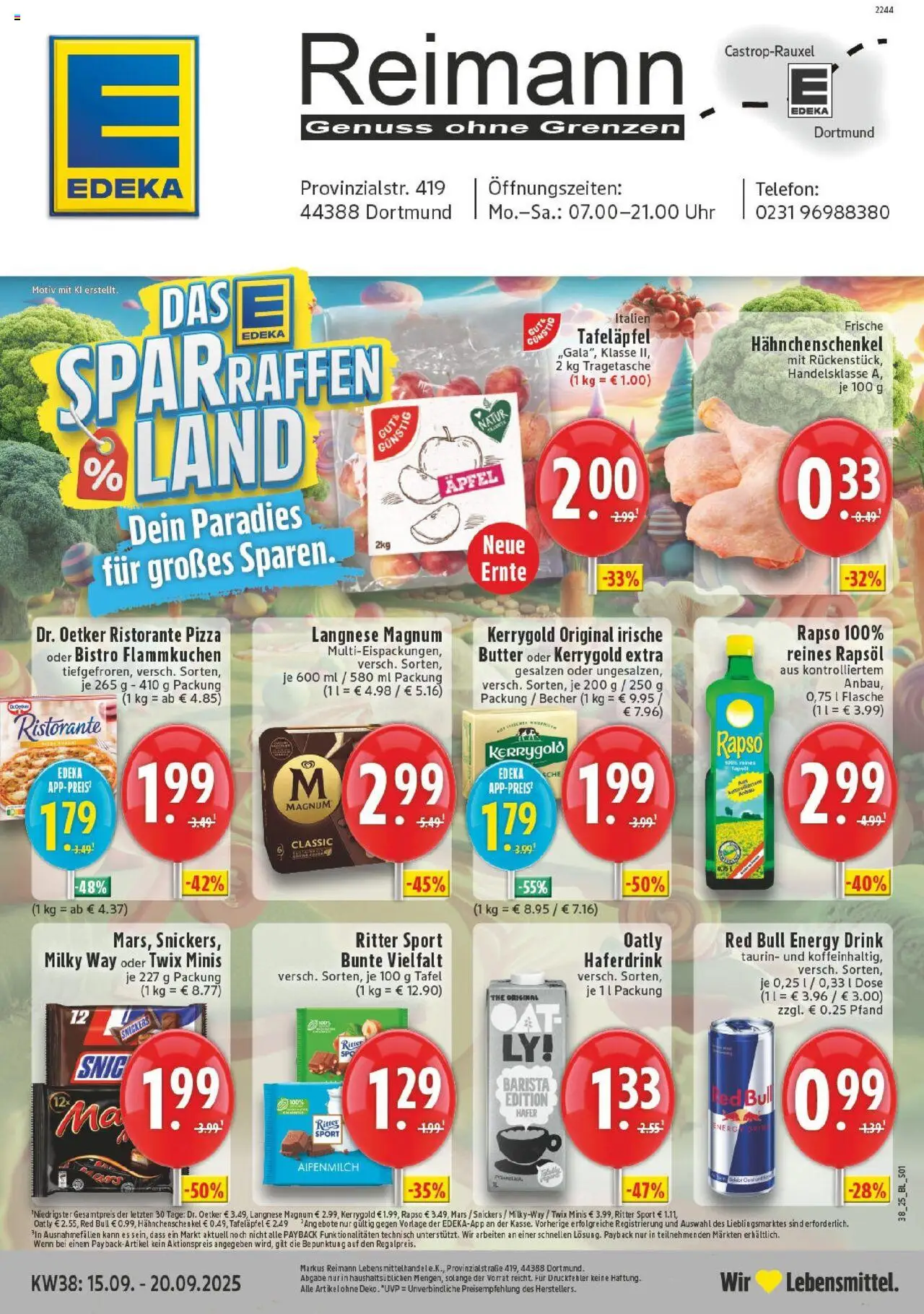 EDEKA Prospekt ab 14.09.2025 - Prospekt Dortmund Online