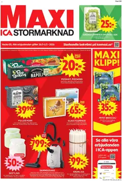 Förhandsgranska reklamblad Malmö från butik ICA Maxi gäller från 26/01/2026
