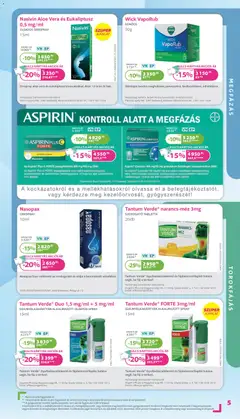 Kulcs Patika - Akciós újság Kulcs Patika megtekintése, amely érvényes 2025.12.01.-től | Oldal: 5