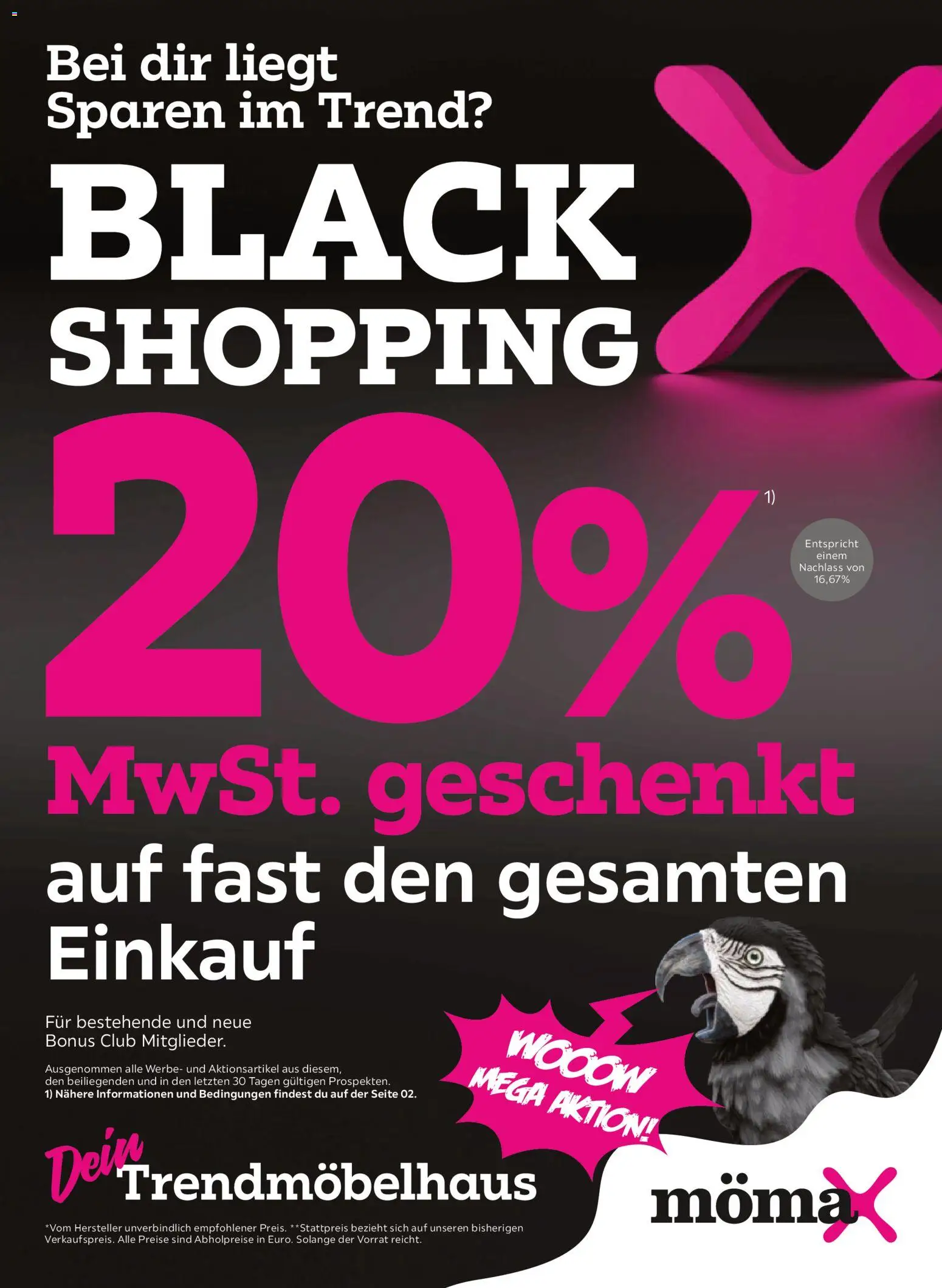 Vorschau der Angebote: Mömax Black Friday gültig ab 25.11.2025