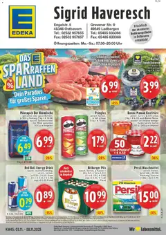 Vorschau von dem Prospekt des Geschäftes Edeka, gültig ab dem 02.11.2025