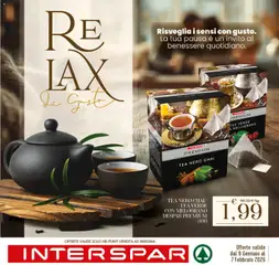 Anteprima dell'opuscolo Volantino Relax di Gusto dal negozio Interspar valido da 16/01/2026