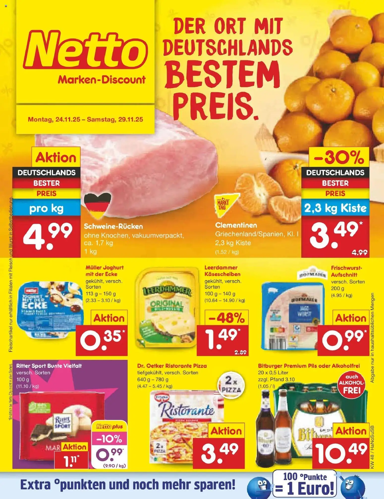Vorschau von dem Prospekt des Geschäftes Netto Marken-Discount, gültig ab dem 24.11.2025