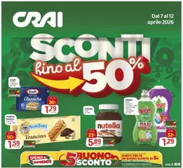 Anteprima dell'opuscolo CRAI volantino dal negozio CRAI valido da 07/04/2026
