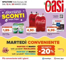 Anteprima dell'opuscolo Oasi volantino Spoltore dal negozio Oasi valido da 12/03/2026