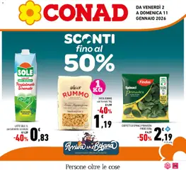 Anteprima dell'opuscolo Volantino Sicilia dal negozio Conad valido da 02/01/2026