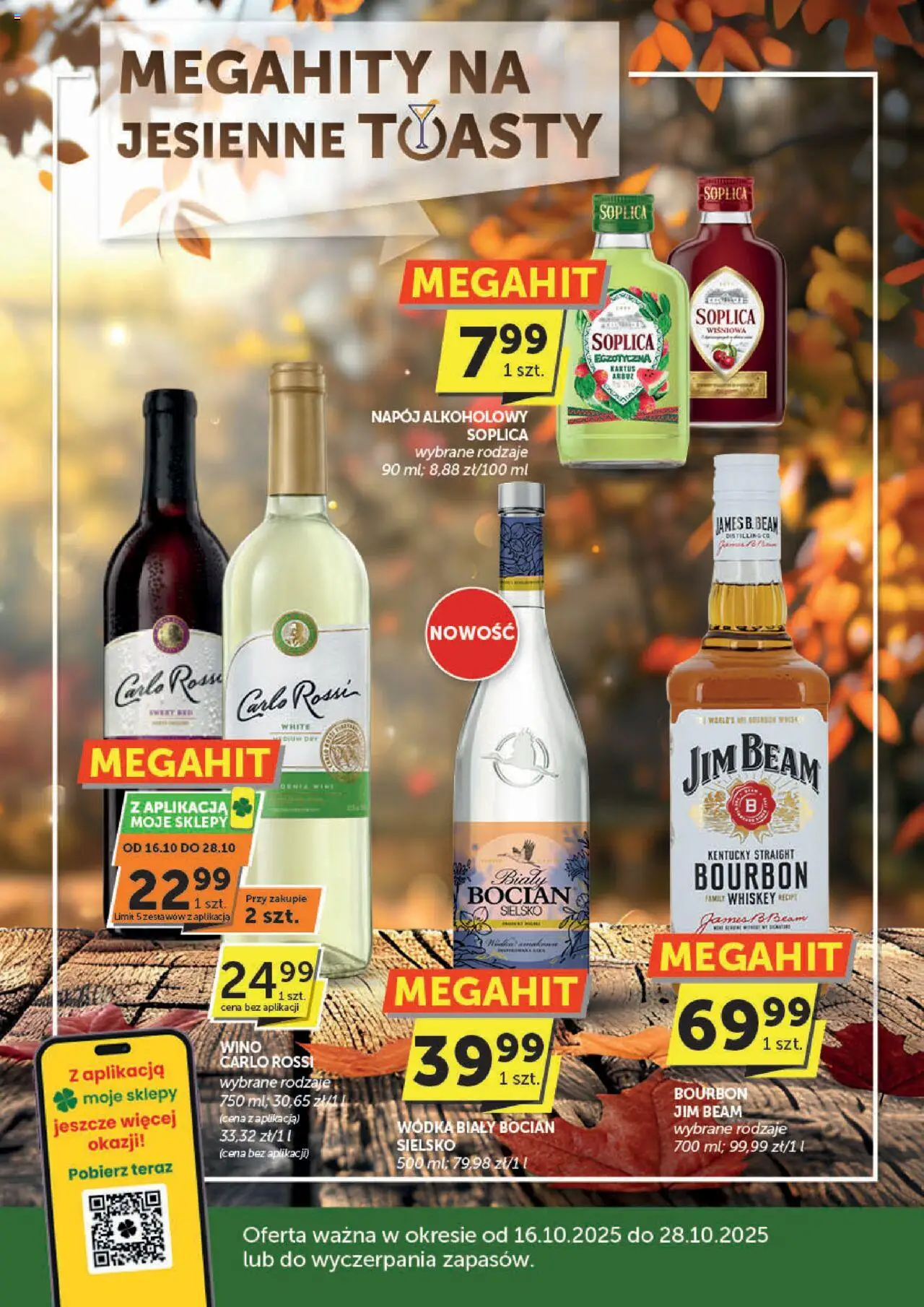Groszek Gazetka alkoholowa od 16.10.2025 - Nowa Gazetka - Numer strony 1