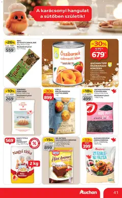 Auchan - Akciós újság Auchan megtekintése, amely érvényes 2025.12.04.-től | Oldal: 41