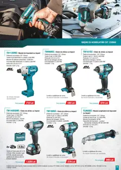 Previzualizarea de cataloage: Makita Catalog nou valabil de la 01.10.2025 | Pagina: 23