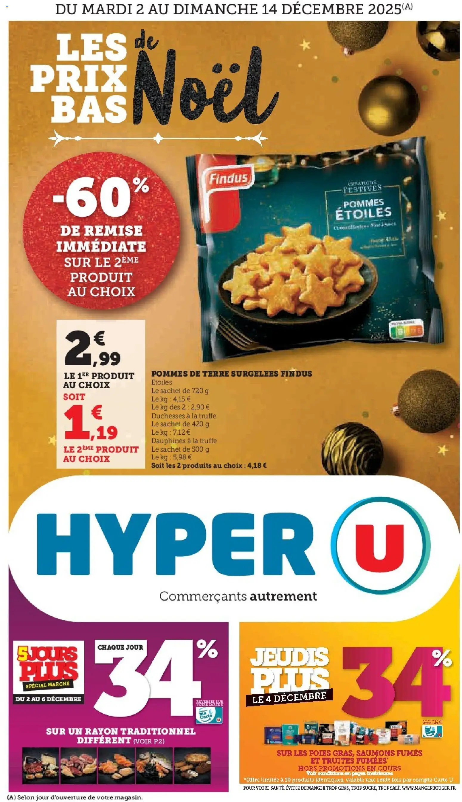 Prévisualisation de Les prix bas de la semaine du magasin Hyper U formulaire valide 02/12/2025